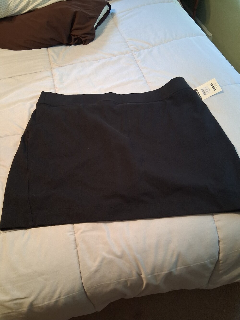 Duluth Trading Co Black Skort 2x NwT